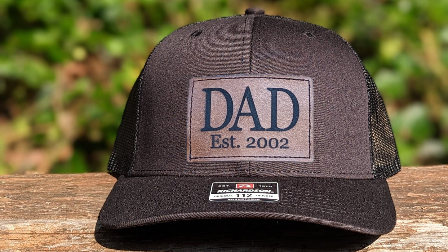 Richardson 112 Trucker Hat - Dad Est.