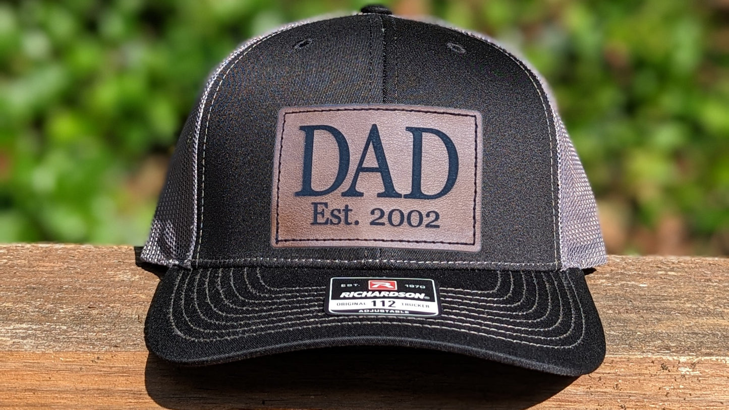 Richardson 112 Trucker Hat - Dad Est.