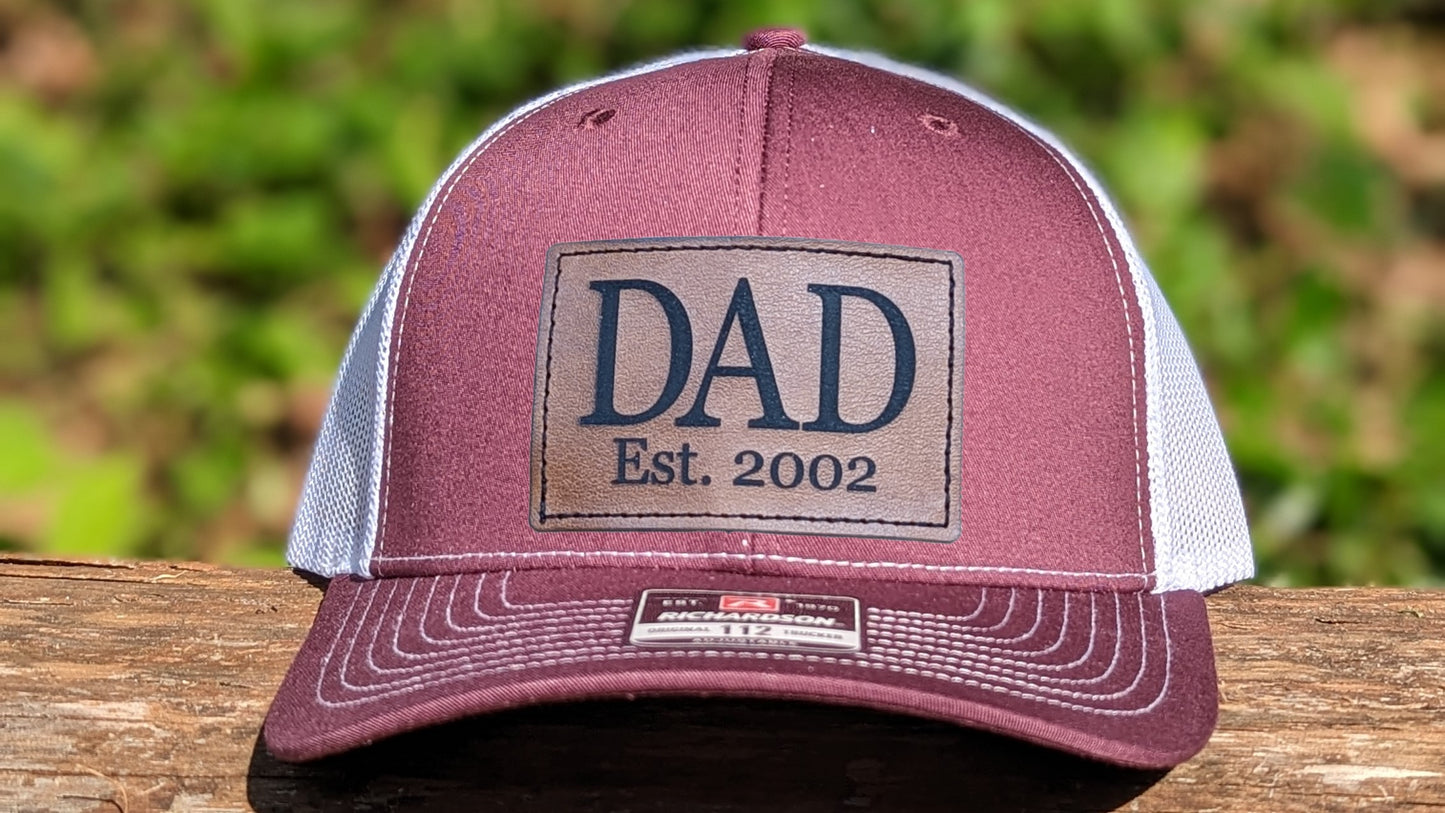 Richardson 112 Trucker Hat - Dad Est.