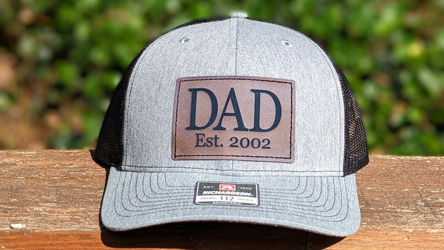 Richardson 112 Trucker Hat - Dad Est.