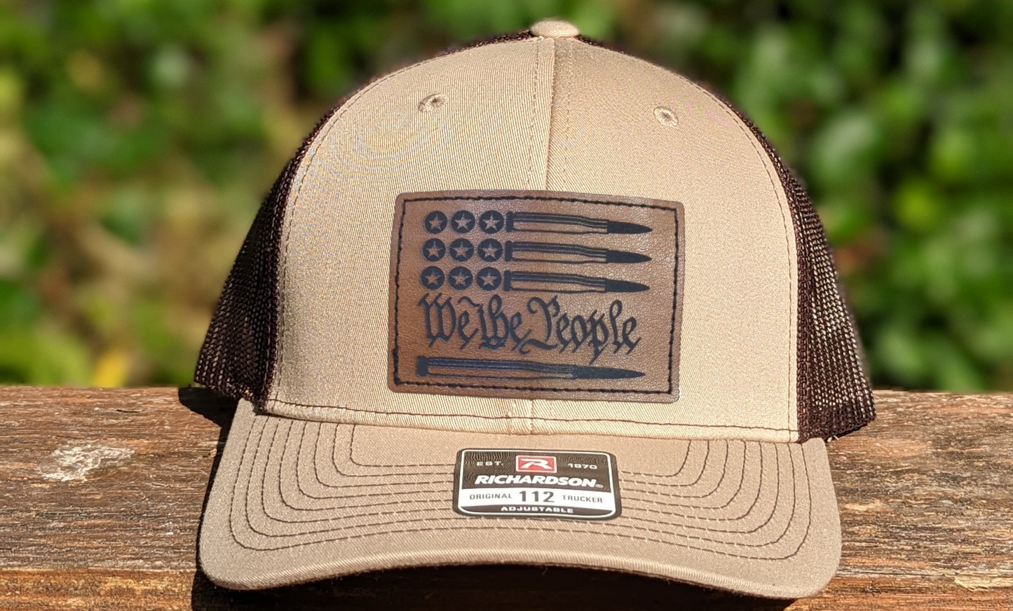 Richardson 112 Trucker Hat - We The People Ammo Flag