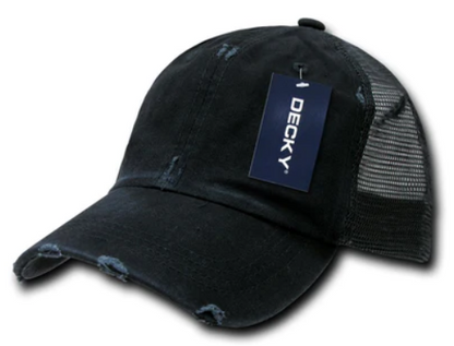 Decky 110 Distressed Relaxed Hat - Design Your Own Patch