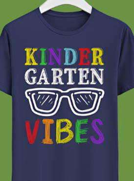 Kindergarten Vibes - T-shirt