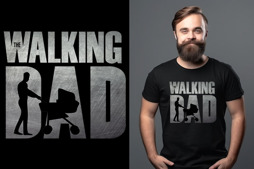 The Walking Dad Short Sleeve T-Shirt