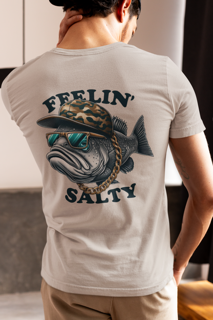 Bass Feeling Salty Short Sleeve T-Shirts