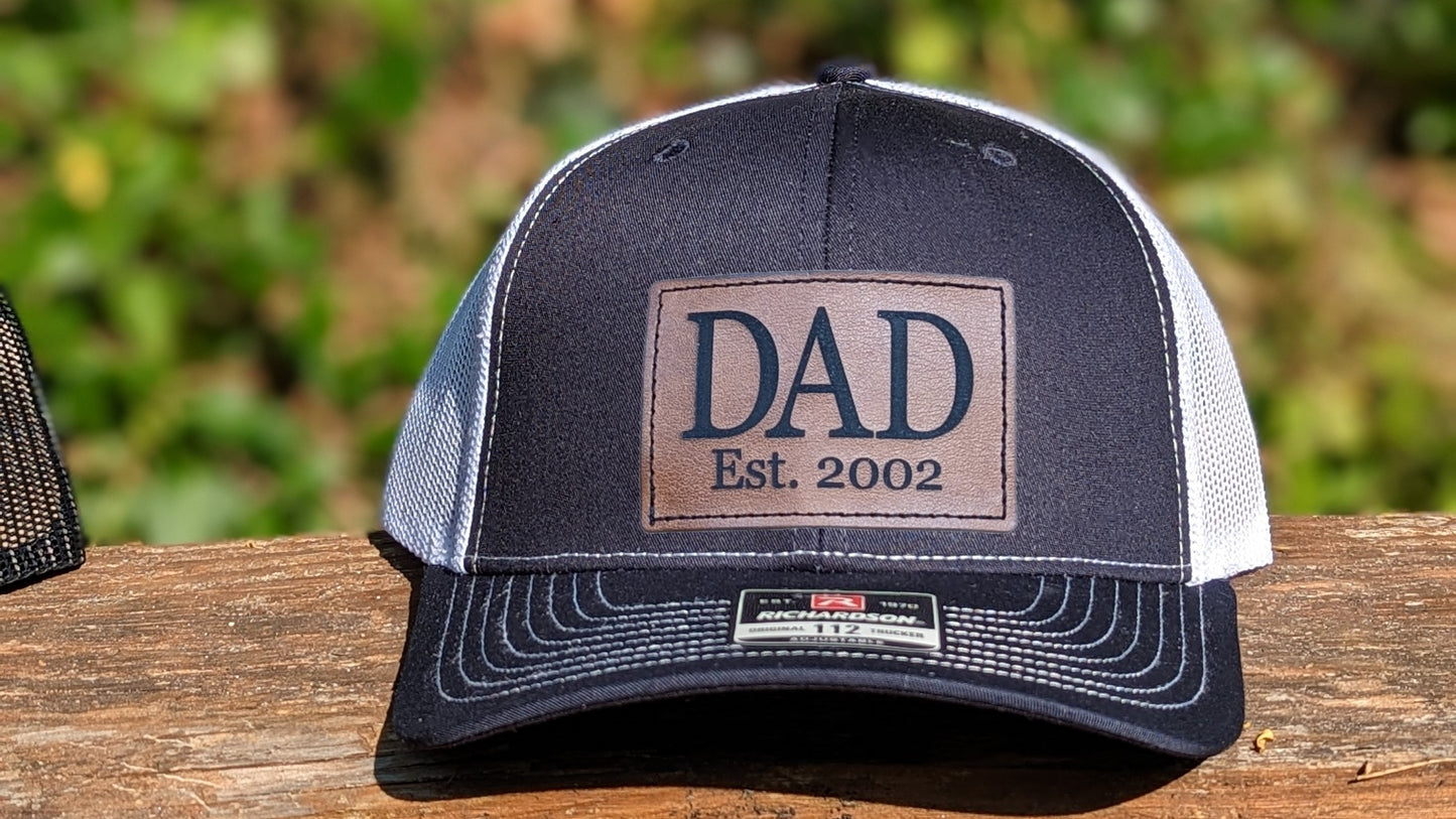 Richardson 112 Trucker Hat -  Dad Est.