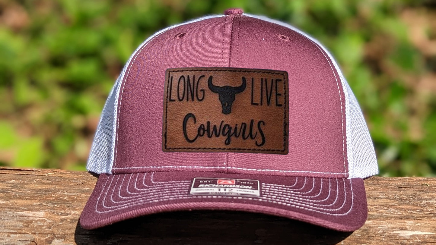 Richardson 112 Trucker Hat - Long Live Cowgirl.