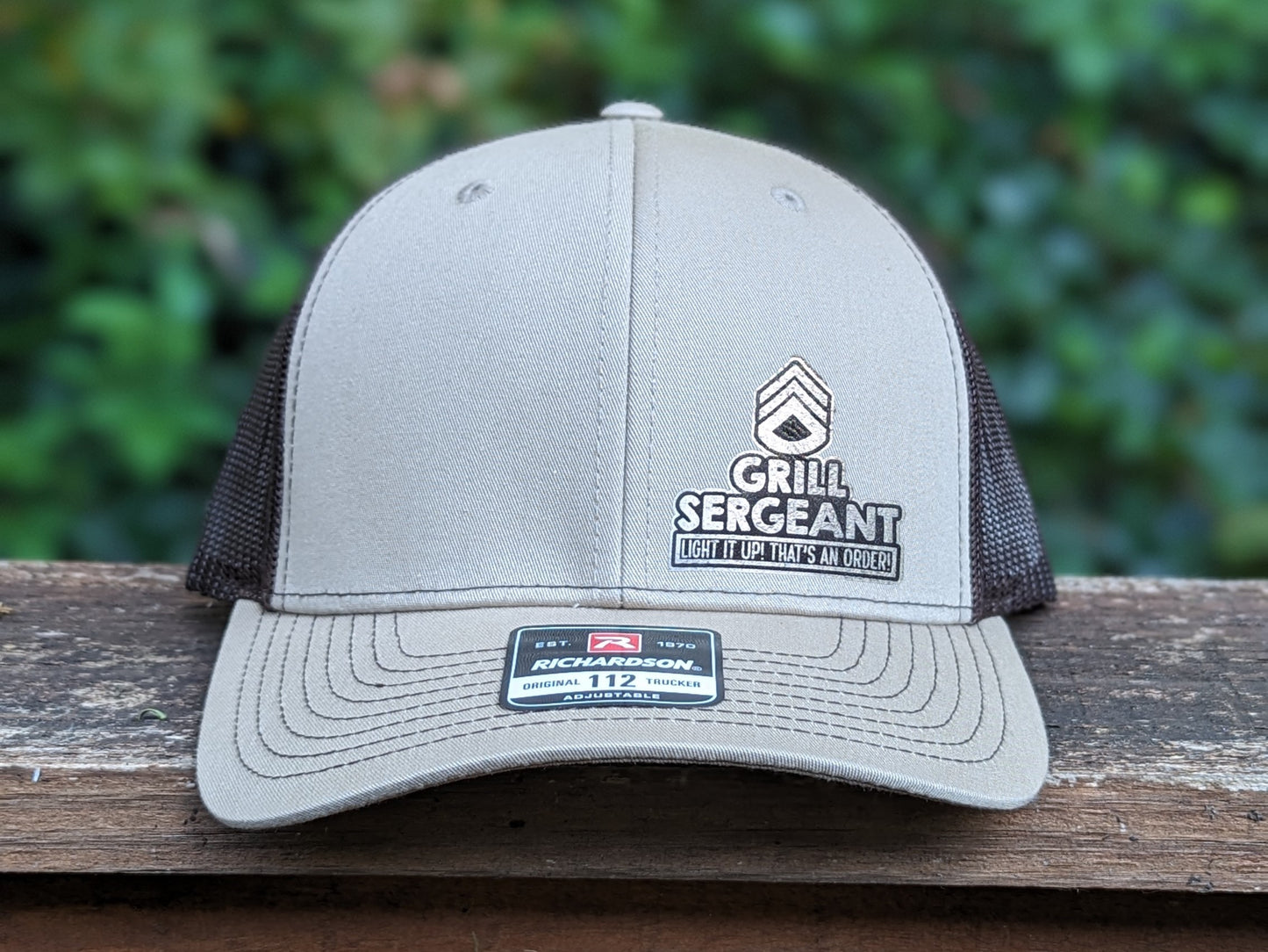 Richardson 112 Trucker Hat -  Grill Sergeant