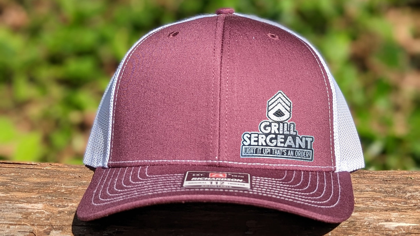 Richardson 112 Trucker Hat -  Grill Sergeant